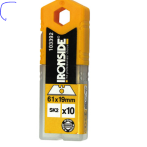 CUCHILLA CUTTER 60MM SK2 10UDS IRONSIDE