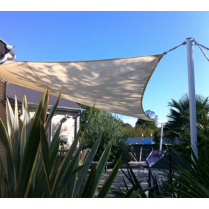 TOLDO VELA TRIANG.160GR 3.6MX6.6MX3.6M CREMA NATUU