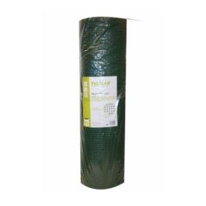 MALLA PLASTICO 10X10MM 1X25M 310GR/M VERDE NATUUR