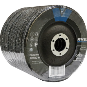 DISCO LAMINAS ZIRCONIO 125X1 GR80 NIVEL