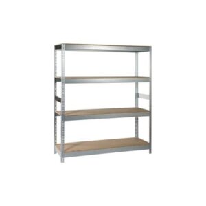 ESTANTERIA 4 BALDAS METALICA 190X150X60CM IRONSIDE