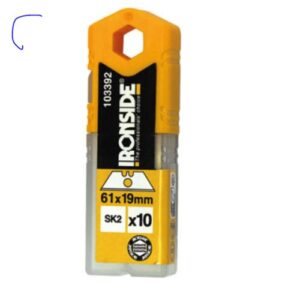 CUCHILLA CUTTER 60MM SK2 10UDS IRONSIDE