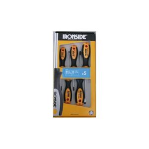 JUEGO DESTORNILLADOR B.PL/PH 5 PIEZAS IRONSIDE