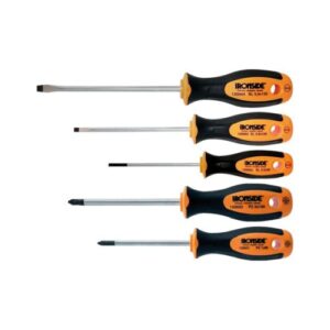 JUEGO DESTORNILLADOR B.PL/PZ 5 PIEZAS IRONSIDE