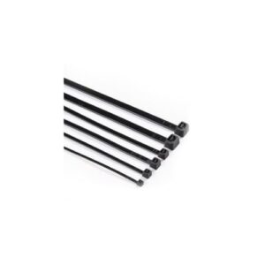 BRIDA NYLON NEGRA 2.5X160 BOLSA 100UDS IRONSIDE