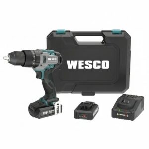 TALADRO PERCUTOR 18V 60NM 2BAT 2.0AH+CARGAD WESCO