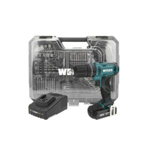 TALADRO PERCUTOR 18V 50NM 2BAT 2.0AH +75PZAS WESCO