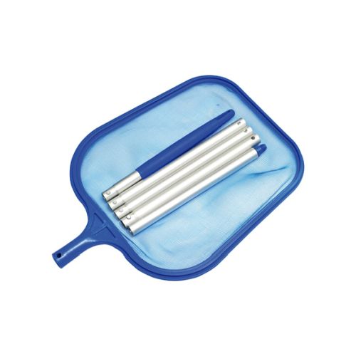 RECOGEHOJAS PISCINA SUPERFICIE C/MANGO 1,6M 5TRAMO