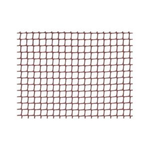 MALLA PLASTICO 10X10MM 1X5M 310GR/M MARRON NATUUR