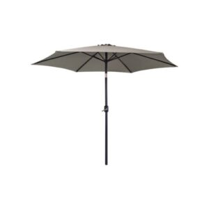 PARASOL ALUMINIO INCLINABLE TAUPE 3M TUBO 48MM