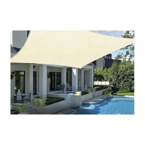 TOLDO VELA CUADRADO 160GR 3X3M CREMA NATUUR