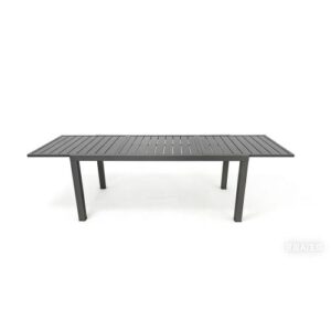 MESA ALUMINIO EXTENS. 160-240X89CM ANTRACITA