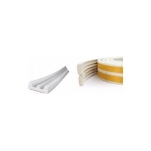 BURLETE CAUCHO PERFIL E BLANCO 6M X 9MM KYLATE