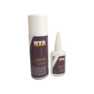 ADHESIVO INSTANTANEO PACK ACTIVADOR 50GR+200ML NIV