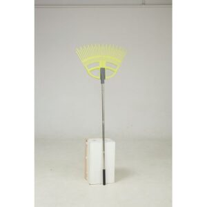 ESCOBA RECOGEHOJ. POLIP. MANGO ACERO INOX NATUUR