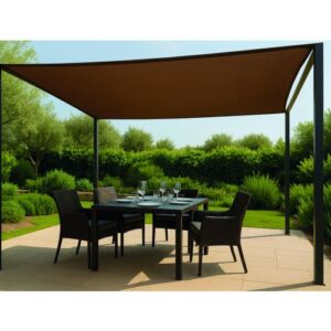MALLA SOMBREO 95% MARRON 230GR 2X50M NATUUR