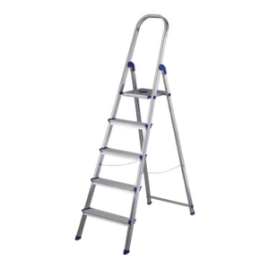 ESCALERA ALUMINIO PELDAÑO ANCHO 7P AMBIT