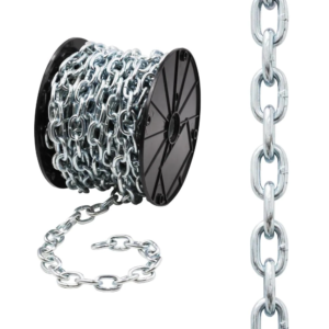 BOBINA CADENA ZINCADA 4MM 9,5KG(34MTS)DIN5685A