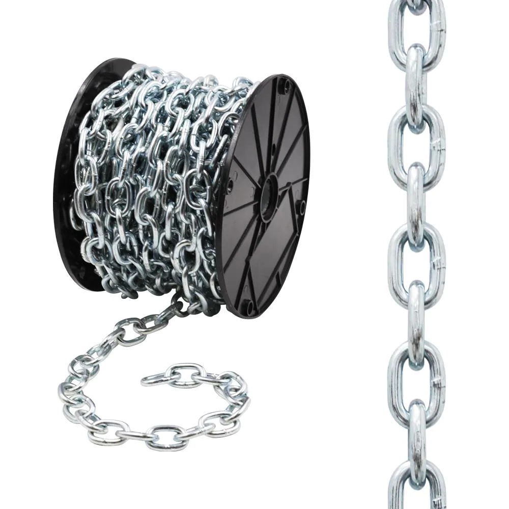BOBINA CADENA ZINCADA 7MM 22,5KG(25MTS)DIN5685A