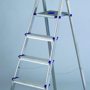 ESCALERA ALUMINIO PELDAÑO ANCHO 5P AMBIT